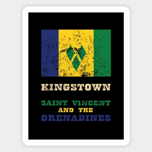 Flag of Saint Vincent and the Grenadines Magnet